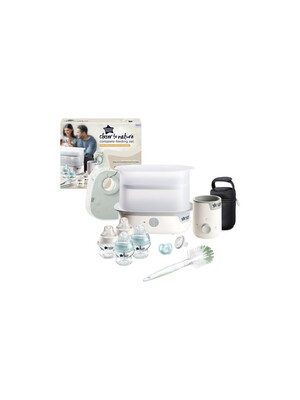 Tommee Tippee Closer to Nature Complete Feeding Kit - White